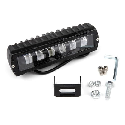 6-Inch Off-Road Vehicle Modified Led External Warning Light Motorcycle Universal High-Brightness Flashing Spotlight Work Light For Trucks Atv Utv Boats (Style B) - style: Style B