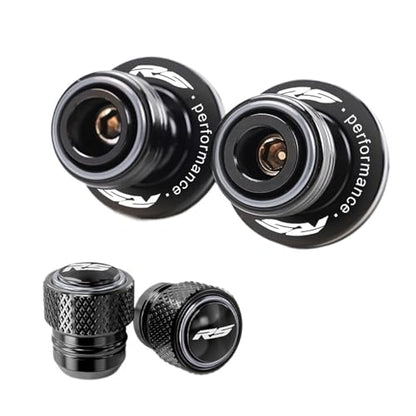 Crash Protectors CNC Motorcycle Swingarm Spools Slider Stand Screws Compatible With Aprilia RS660 RS457 RS 660 457 2009-2026(Silver) - color: Silver