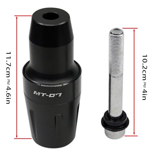 Frame Sliders, Motorcycle falling protection frame sliders Compatible with Yamaha 2018-2025 MT07 MT-07 2014-2017 FZ07 FZ-07 2014-2024 XSR 700 XSR700