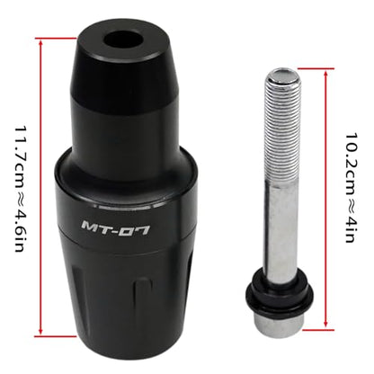 Frame Sliders, Motorcycle falling protection frame sliders Compatible with Yamaha 2018-2025 MT07 MT-07 2014-2017 FZ07 FZ-07 2014-2024 XSR 700 XSR700