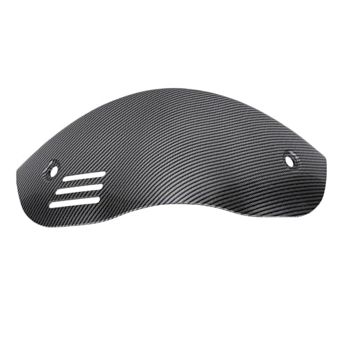 Motorcycle Windscreen Extension Adjustable Spoiler Clip On Windscreen Visor Windproof Front Flyscreen Replacement For GTS GTV 300 2024 (Carbon Fiber Style) - color: Carbon Fiber Style