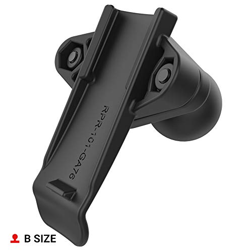 RAM MOUNTS Garmin Spine Clip Adapter with B Size 1" Ball, Handheld GPS Mount for Garmin Devices RAM-B-202-GA76U