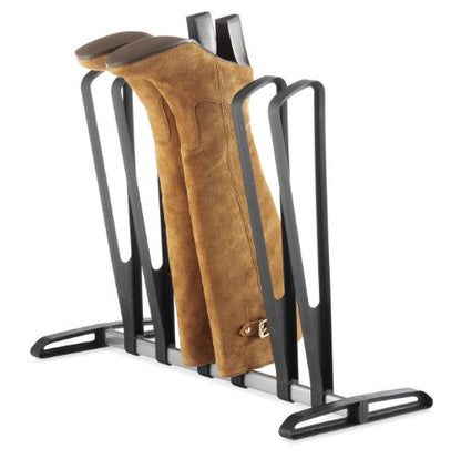 Whitmor 3 Pair Boot Rack - Adjustable Heavy Duty Frame - Black - size: 3 Pair