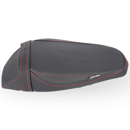 Motorcycle Leather Rear Passenger Seat Cushion Pad Set fit for Z900 Z 900 2017 2018 2019 2020 2021 2022 2023 2024 Pressure Relief Soft Saddle Pillion, Black - color: Rear - Black