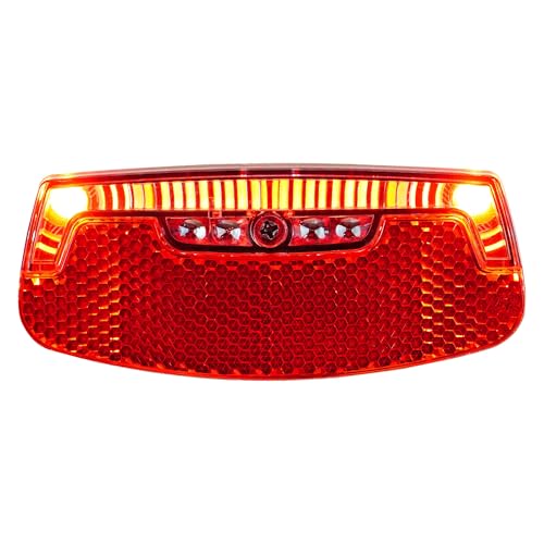 BV Bike Lights for Night Riding LED Bike Tail Light - Bicycle Light Battery-Powered/Rechargeable - Rear Bike Light Weather Resistant - Visible Up to 1500ft Bicycle Tail Light LED Bike Light - size: Rear Carrier Mount - B - Single