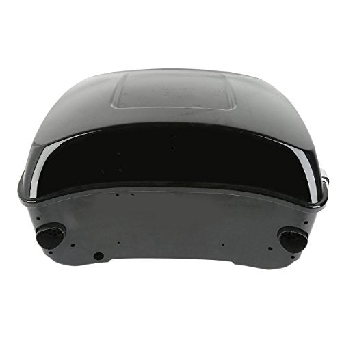 SLMOTO 13.7" King Tour Trunk W/Black Latch Fit For Harley Street Glide FLHX 2014-2025 Electra Glide Standard FLHT 2019-2022 Revival FLH 2021 - color: BStyle #05