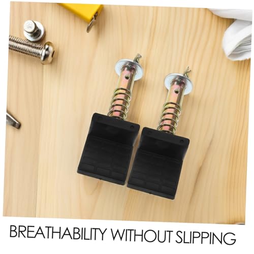 Luxshiny 2pcs Motorcycle Stand Spool Attachment Heavy Duty Rear Wheel Lifting Device Shaped Design for Quick Installation Compatible with Various Models