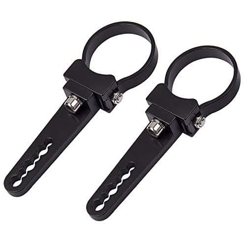 AutoPowerPlus 2 inch Aluminum Tube Clamp Bull Bar Nudge Bar Mounting Bracket For Trucks Roof Roll Cage Holder Kit Work Led HID Light Bar Mounts, 2pcs - size: 2 Inch