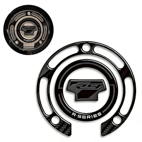 Motorcycle Tank Pad Compatible with Yamaha YZF R9 YZFR9 2025 2026 Motorcycle Fuel Tank Protector Gas Tank Decals YZF R9 Tank Pad Fuel Tank Kit Knee Stickers Decals Protection (A-3) - color: A-3