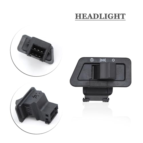 Mokuo Motorcycle Handle Switch Button in PP Material Compatible with Chinese GY6 4-Stroke Scooter Mopeds Jonway Taotao Roketa Parts