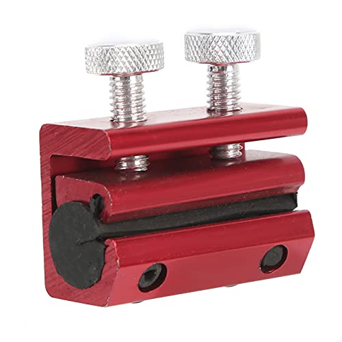 Cable Lubricator Tool Chain Lubrication Tool for Motorcycle ATV Aluminum Rubber Replacement (Red) - color: Red