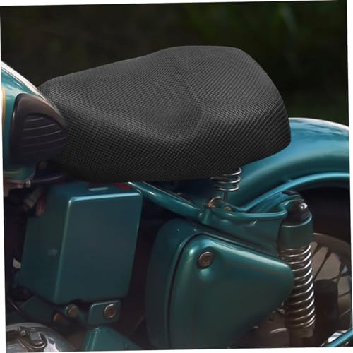 Mikinona Motorcycle Seat Cushion Mesh Seat Pad Insulated Cover for Motorbike Comfortable Ride Protection