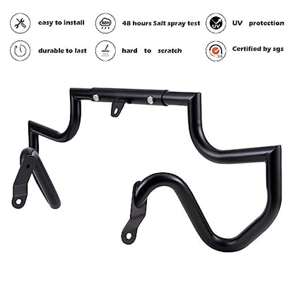 Kinglemc Crash Bar Engine Guard Highway Freeway Bar for Harley V-Rod Vrod Night Rod Muscle VRSC VRSCF VRSCA (Black) - color: Black