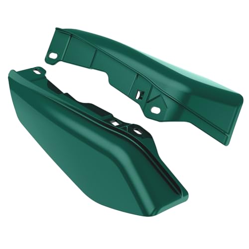 Mid Frame Air Deflectors Heat Shield Fit for Harley Touring 2009-2026 Alpine Green - color: Alpine Green