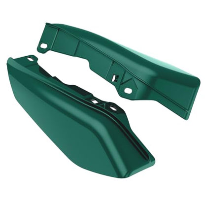 Mid Frame Air Deflectors Heat Shield Fit for Harley Touring 2009-2026 Alpine Green - color: Alpine Green
