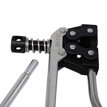 #60-100 Roller Chain Breaker Splitter Detacher Cutter Tool for 60 80 100 12B 16B 20B C2040 C2042 C2050 C2052 A2040 A2050 Roller Chain Fit for Motorcycle Bicycle Go Kart ATV Chains Replacing