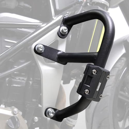 2 Pair Motorcycle Bumper Blocks, 22MM/25MM/28MM Engine Guard Bumper Crash Bar Protectors Motorcycle Drop Guard Block Protection Decor