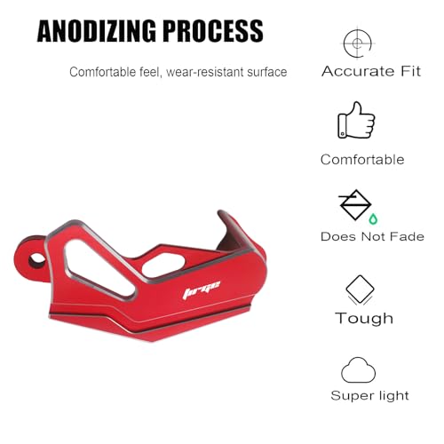 Motorcycle Parts CNC Aluminum Caliper Guard Cover Protector for CRF450R 2002-2025 CRF250R 2004-2025 CRF450X 2005-2017 CRF250X 2004-2017 CRF450RX 2017-2025 Dirt Pit Bike - size: Caliper Guard