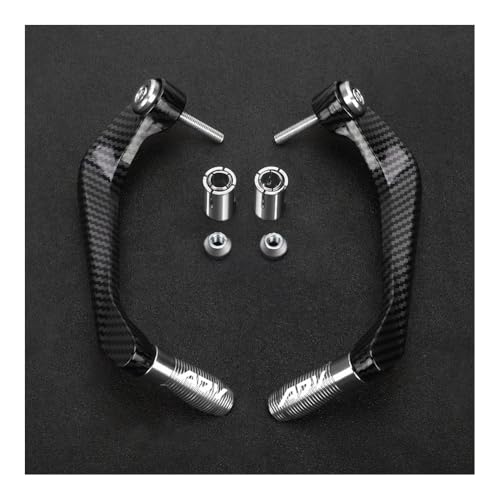 Brake Clutch Lever Guards for ADV150 ADV160 ADV350 ADV 160 150 350 Motorcycle 7/8" 22MM Handlebar Handguard Brake Clutch Levers Hand Guard Protector - color: Silver With L