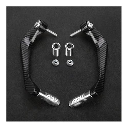 Brake Clutch Lever Guards for ADV150 ADV160 ADV350 ADV 160 150 350 Motorcycle 7/8" 22MM Handlebar Handguard Brake Clutch Levers Hand Guard Protector - color: Silver With L