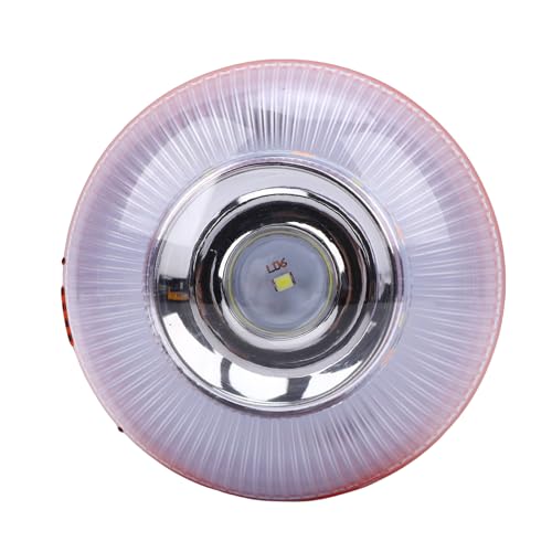 Motorbike Emergency Light, V16 Traffic Rechargeable Magnetic Base LED Yellow Warning Flash White Light, High Visibility for Car Breakdown Camping, Emergency Lights for