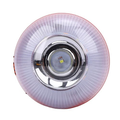 Motorbike Emergency Light, V16 Traffic Rechargeable Magnetic Base LED Yellow Warning Flash White Light, High Visibility for Car Breakdown Camping, Emergency Lights for