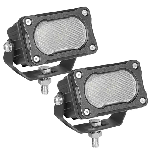 3 Inch LED Pod Cube Light 2PCS Off Road Rear Bumper Backup Reverse LED Light Camping Scene Auxiliary Lights Cargo Truck Bed Boat Work Lights - color: White Diffuse
