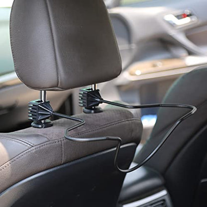 GEEDAR Cowboy Hat Holder Rack for Truck SUV Car (Keep Hat Shape) Car Clothes Hanger Bar Coat Hanger Hard Hat Holder for Truck Seat Car Accessories - size: for Cowboy Hats