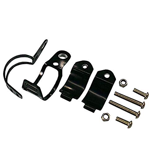 1pair Metal Motorcycle Modified Turn Signal Light Indicator Mount Bracket Clamp 30-45mm - color: Black