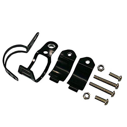 1pair Metal Motorcycle Modified Turn Signal Light Indicator Mount Bracket Clamp 30-45mm - color: Black