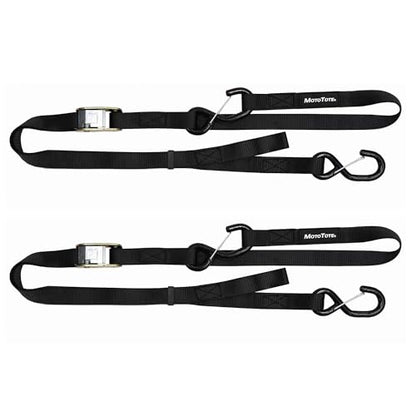 MotoTote SafeLoop Cam Buckle Tie Downs (2,160 lbs. Breaking Load Limit) - Innovative, Locking Straps for Motorcycles & Electric Bikes