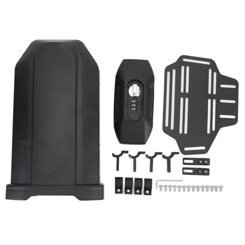 3.8L Motorcycle Side Tool Box, Combination Lock, High Capacity for R1300GS, R1200GS, R1250GS with Mounting Bracket, Rear Seat Luggage Box