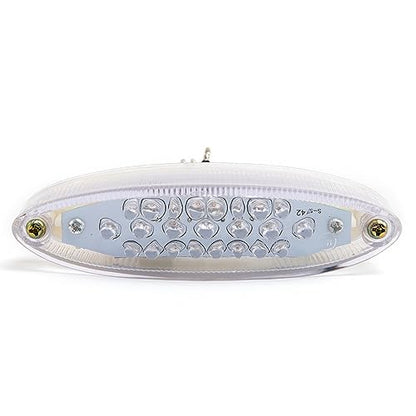 Motorcycle Taillight Universal Brake Stop Light ATV Tail Light - color: White