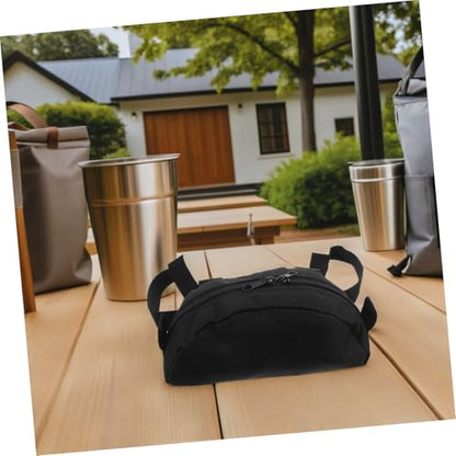 Cabilock Motorcycle Saddlebags and Bike Pannier Bag Set, Black Sturdy Rear Rack Storage, Water-resistant Cycling Luggage for Commuter and Off-road Cyclists