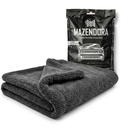 Twisted Microfiber Towel, Premium Microfiber Towels for Cars, Car Drying Towel, Ultra Absorbent Quick Dry Towel, Drying Cloths Auto Detailing for Streak Free Auto Finish