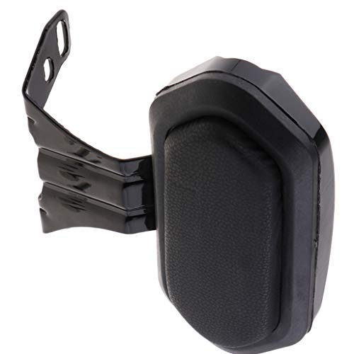 Kesoto Durable Motorcycle Sissy Bar Rear Passenger Back Rest Backrest Pad Cushion Universal Suitable for Motorcycle