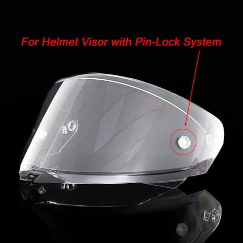 TT-Revo Helmet Visor Anti-Fog Film for KYT TT-Revo, Motorcycle Helmet Shield Anti-Fog Insert, Helmet Lens Fog-Resistant for Clear Vision