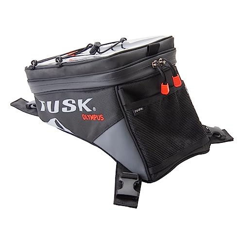 Tusk Olympus Tank Bag Large Black/Grey For TRIUMPH Tiger 900 Rally Pro 2020-2024