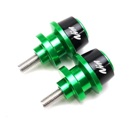 MOWOK 8MM Swingarm Spools slider Fit For Ninja 650 2017-2026 ZX-6R/ZX636 2014-2026 400 Z400 2018-2026 Ninja 1000SX 2020-2026 500 ZX4RR ZX4R ZH2 Motorcycle Accessories Stand Screws