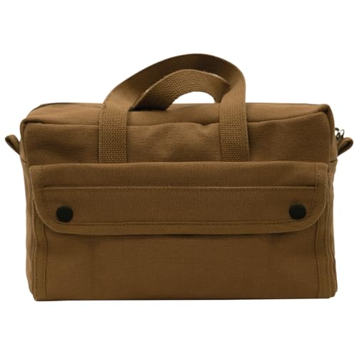 Rothco Mechanic's Tool Bag - Heavy-Duty Organization for Gear and Equipment - color: Work Brown
