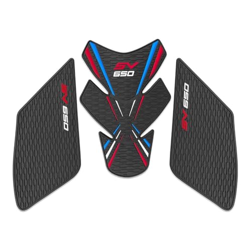 FOR SV650 SV650X Sv650 Sv650x 2026 2025 2024 2023 2022 2020-2016 Tank Grip Motorcycle Fuel Tank Pad Fuel Tank Fuel Tank Protector Protective Decal Sticker Fuel Tank Protector Fixed Non-slip Waterproof