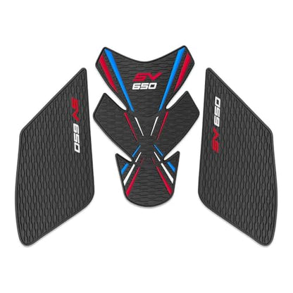 FOR SV650 SV650X Sv650 Sv650x 2026 2025 2024 2023 2022 2020-2016 Tank Grip Motorcycle Fuel Tank Pad Fuel Tank Fuel Tank Protector Protective Decal Sticker Fuel Tank Protector Fixed Non-slip Waterproof