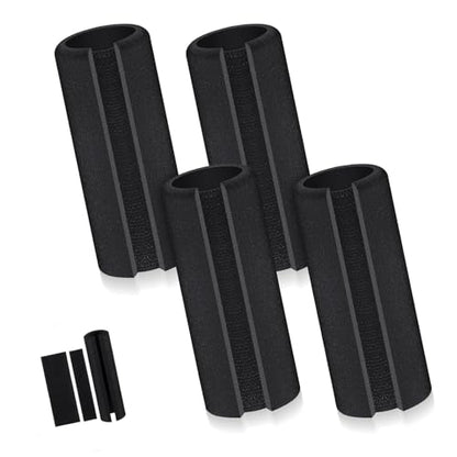 4Pcs Rubber Foam Grip Wrap Easy to Install Handle Grips Handle Covers for Fitness Home Garden Bicycle Exercise Equipment Handlebar Replacement