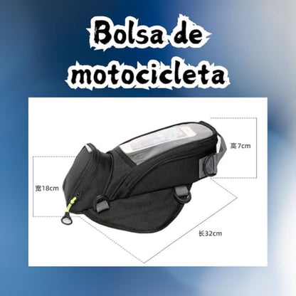 Motorcycle Bag for AAA, Waterproof and Durable Motorbike Bag Touch Screen Phone Bag Easy to Install Scratch-Resistant