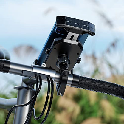 BRCOVAN 17mm Ball Handlebar Clamp Mount Base, Fit for Round Rails 0.5'' / 0.875'' / 1'' / 1.125'' / 1.26'' in Diameter, Tool-Free Installation