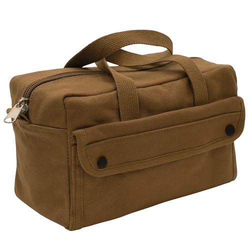 Rothco Mechanic's Tool Bag - Heavy-Duty Organization for Gear and Equipment - color: Work Brown