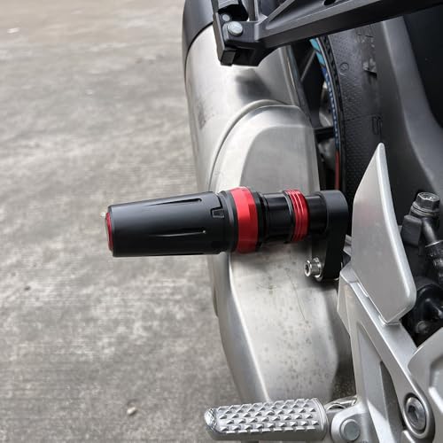 Motorcycle Exhaust Sliders Crash Protector Compatible with H.onda CBR600RR CBR1000RR CBR500R CBR300R CBR250R 2003-2023 2024 2025 2026 | Frame Slider Falling Protection Accessories (Gold) - color: gold