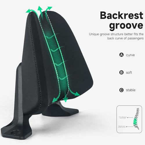 Motorcycle Backrest Rear Passenger Seat Back Cushion for Honda X-ADV 750 2021-2025 XADV 750 XADV750 X-ADV750 Groove Back Rest Pad
