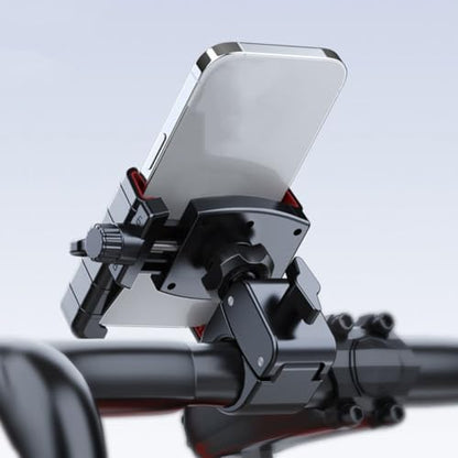 Cabilock Motorcycle Phone Mount Shock Absorption Stand with Vibration Dampener Universal Phone Holder Base for Bike Handlebar Compatible with Smartphones Outdoor Riding