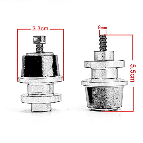 MOWOK 8MM Swingarm Spools slider Fit For Ninja 650 2017-2026 ZX-6R/ZX636 2014-2026 400 Z400 2018-2026 Ninja 1000SX 2020-2026 500 ZX4RR ZX4R ZH2 Motorcycle Accessories Stand Screws